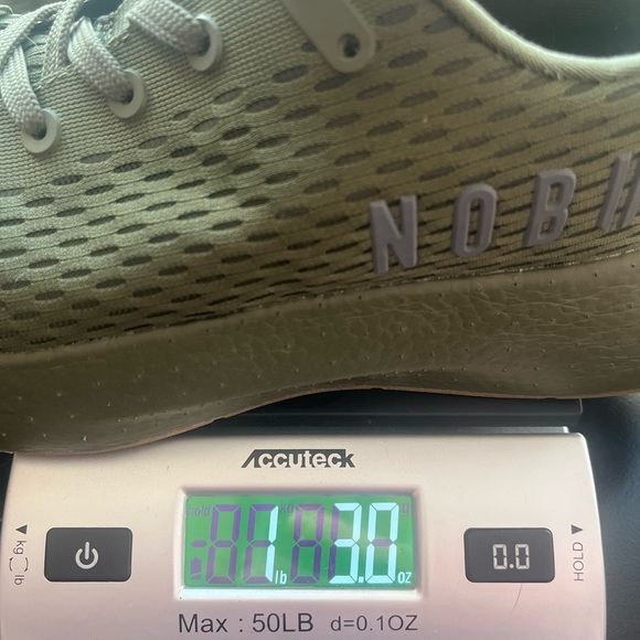 NOBULL Journey Running Shoe Crossfit Sneakers Dark Green Knit Mens 9 Women 10.5 main image 7